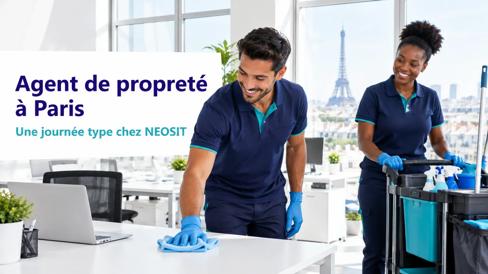 image agents de nettoyages