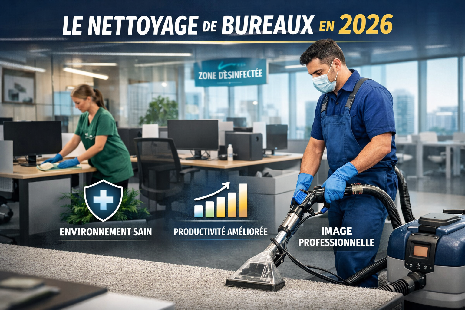 Pourquoi faire appel à une entreprise de nettoyage professionnelle pour le nettoyage de bureaux en 2026 ?